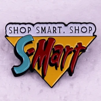 Значок Evil Dead, эмалированная булавка для магазина S-Mart, брошь с логотипом универмага, ювелирные изделия, у вас это есть?