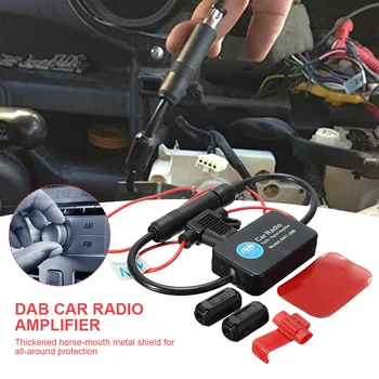 Усилитель радиосигнала ANT-208 12V, автомобильная радиоантенна с защитой от помех, усилитель сигнала FM/AM, автомобильная радиоантенна, автомобильные запчасти